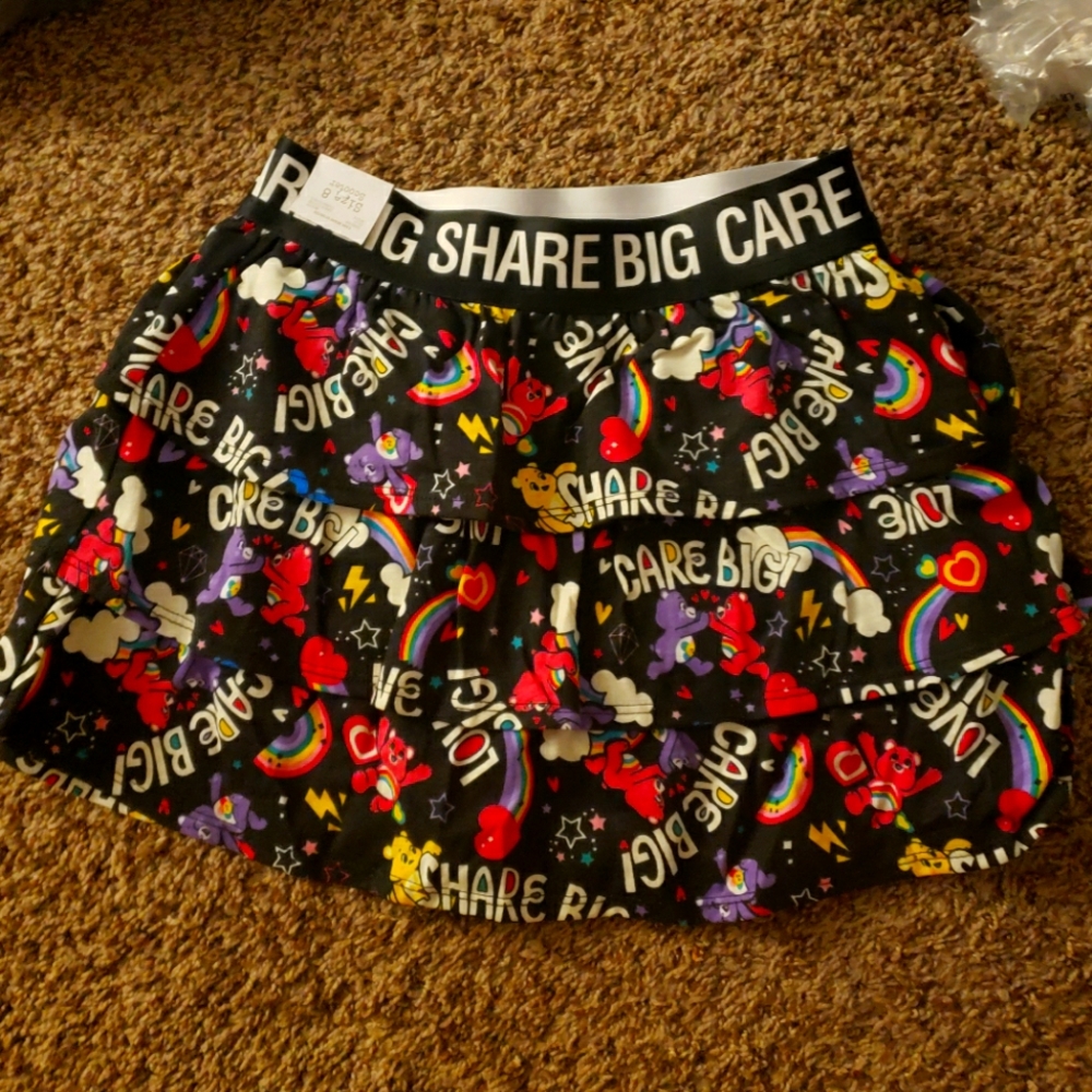Care bears girl's skirt pants